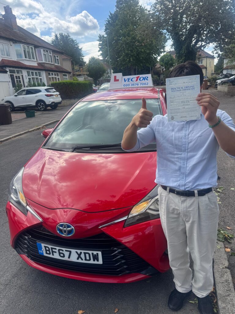 vector driving school pass students